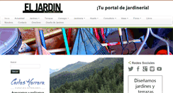 Desktop Screenshot of eljardinonline.es